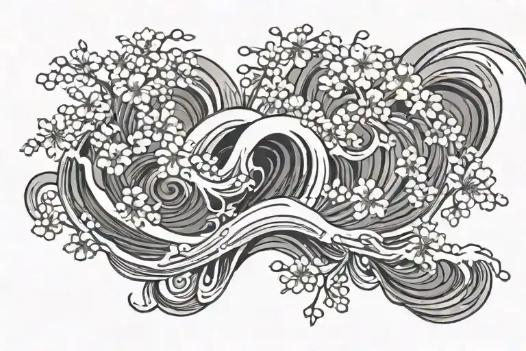 Wave Sakura - Variation 1