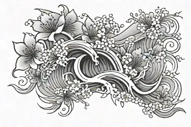 Wave Sakura - Variation 2