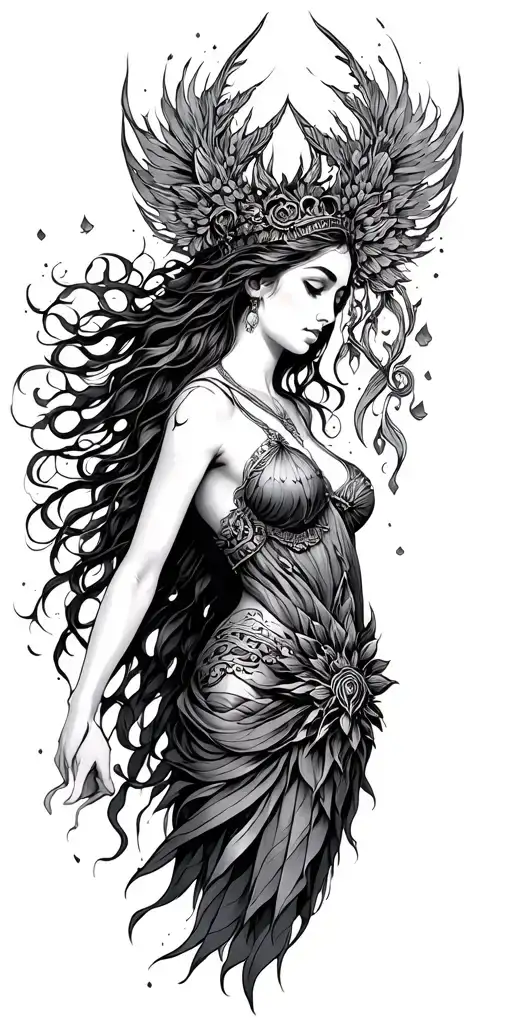 artemis goddess - Variation 2