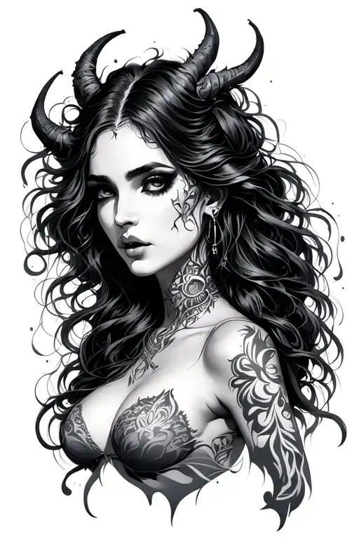 Demonic women - Variation 2