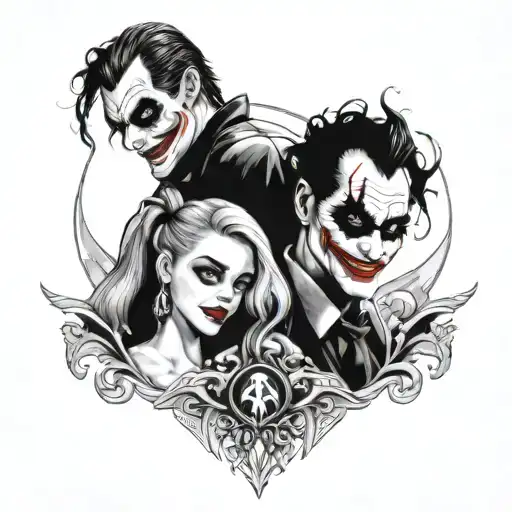 joker and harley quinn - Variation 2