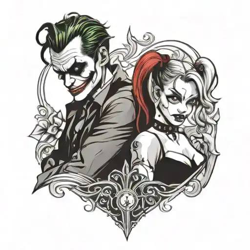 joker and harley quinn - Variation 3