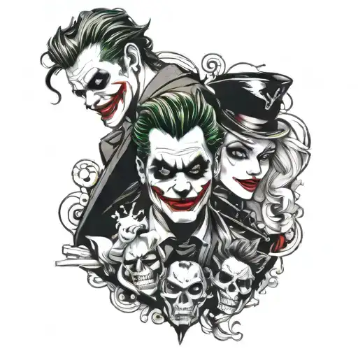 joker and harley quinn - Variation 4