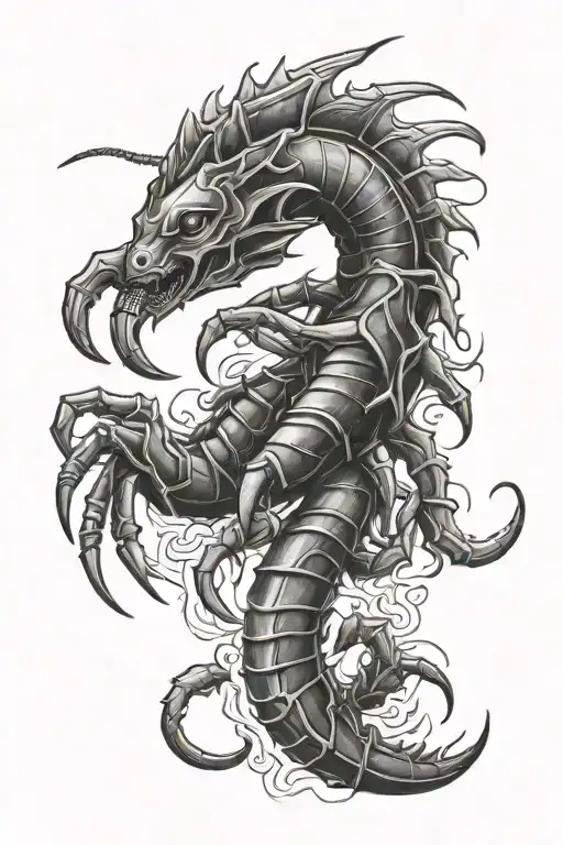 assyrian  scorpion - Variation 2