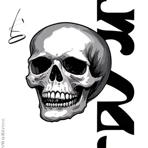 "Amanda and Ethan" skull