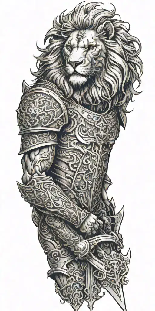 lion knight - Variation 2