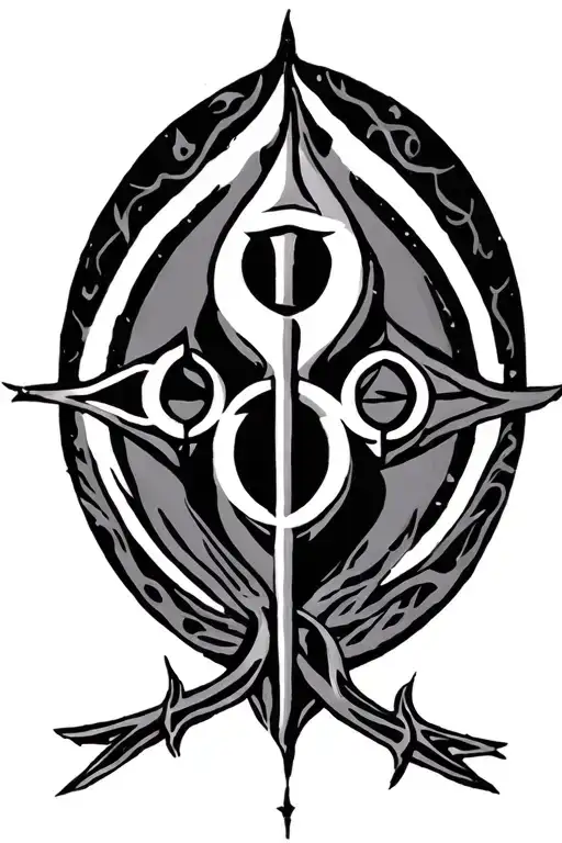 Sorciere symbol esoterique spiritual - Variation 2