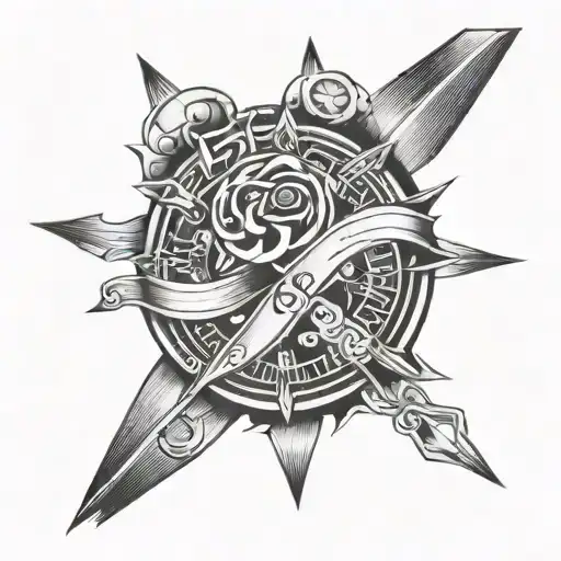 sobriety wrist tattoo inspired masculine tattoo - Variation 3