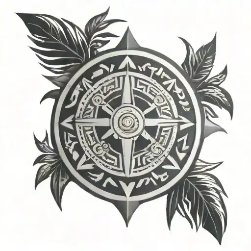 inca medallion - Variation 4