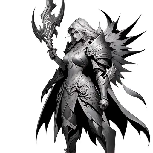 World of Warcraft Female Paladin with Glonz and transmog set from Molten core