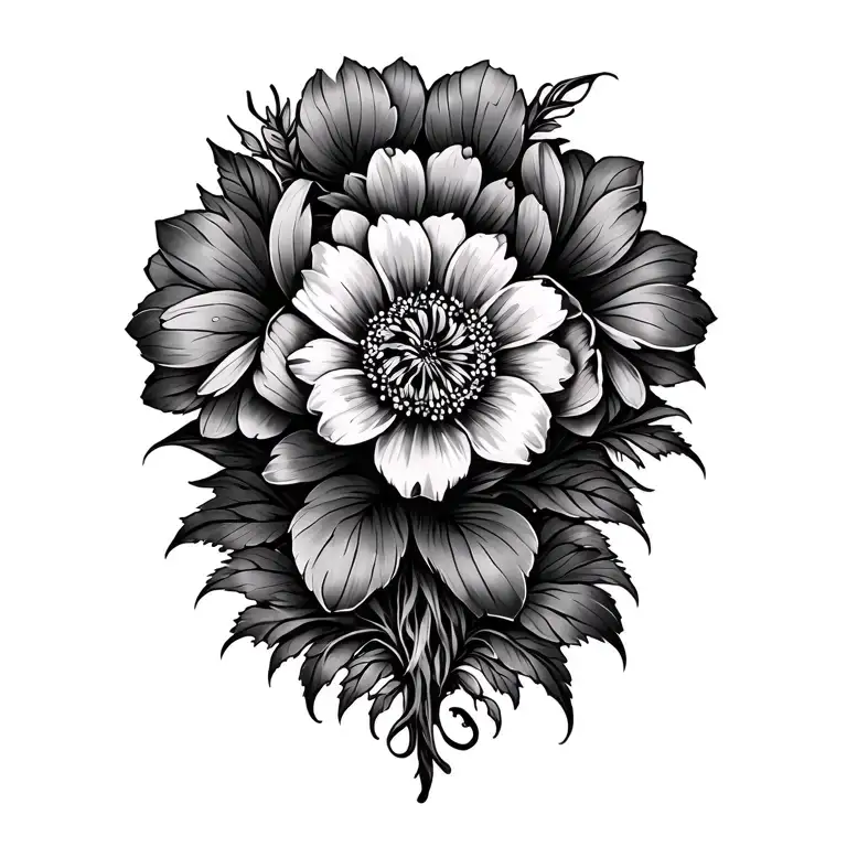 flowers blooming - Variation 2