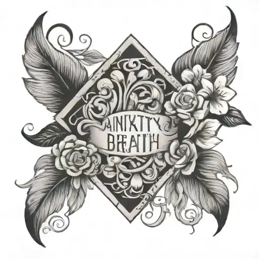 anxiety mental health and "breath" - Variation 4