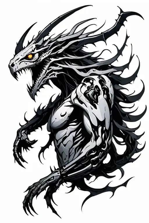 Cybernetic demon - Variation 2