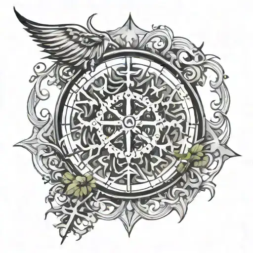 psychedelic vegvisir