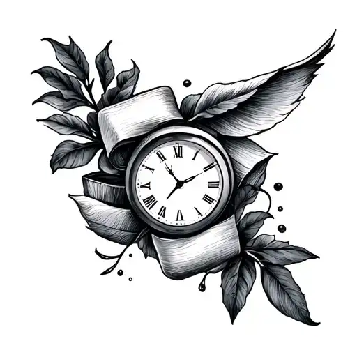 Time is the best gift - Variation 2