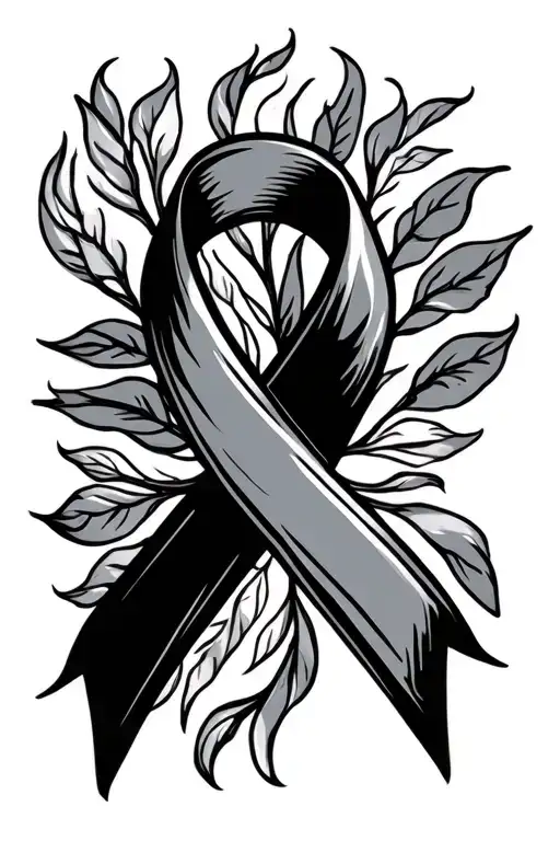 brain cancer ribbon