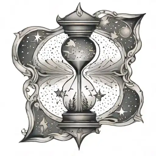 hourglass Universe of stars - Variation 4