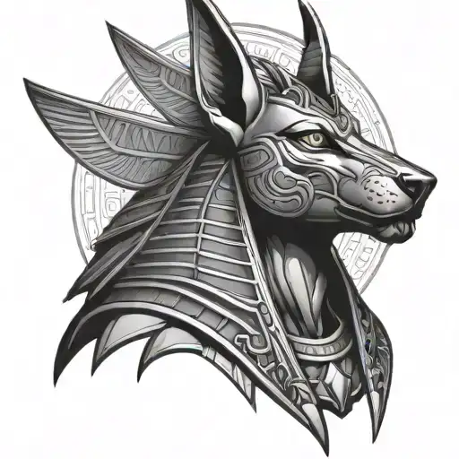 Anubis Egyptian god - Variation 2