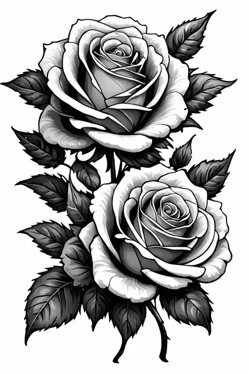 roses blooming - Variation 7