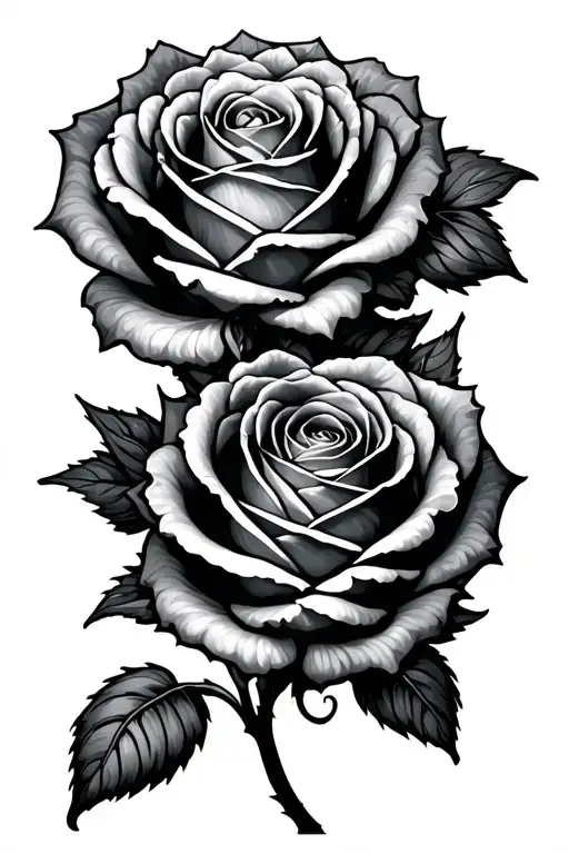 roses blooming - Variation 8