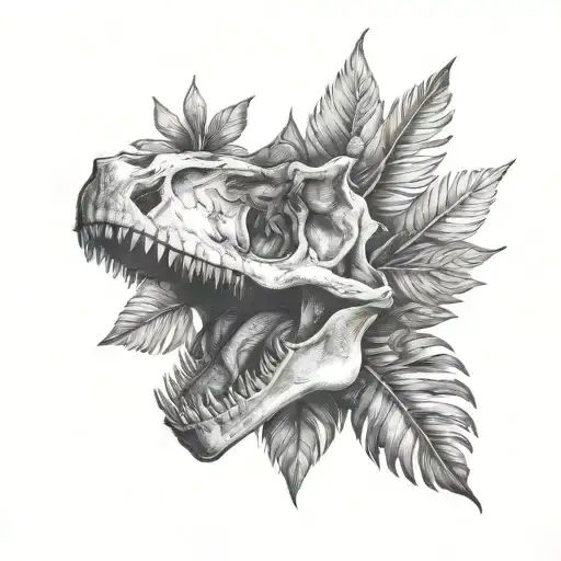 dinosaur skull