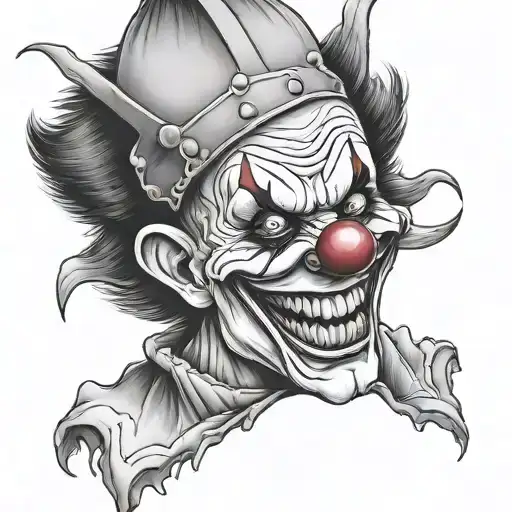 evil clown - Variation 4