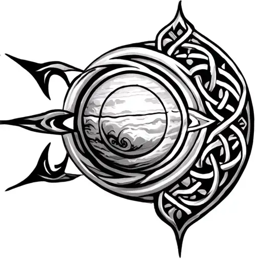 Celtic tattoo design