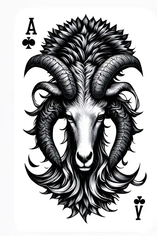 ace cards aries zodiac sign - Variation 2