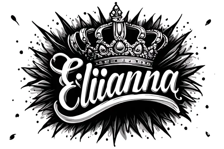 "Elianna" princess crown - Variation 2