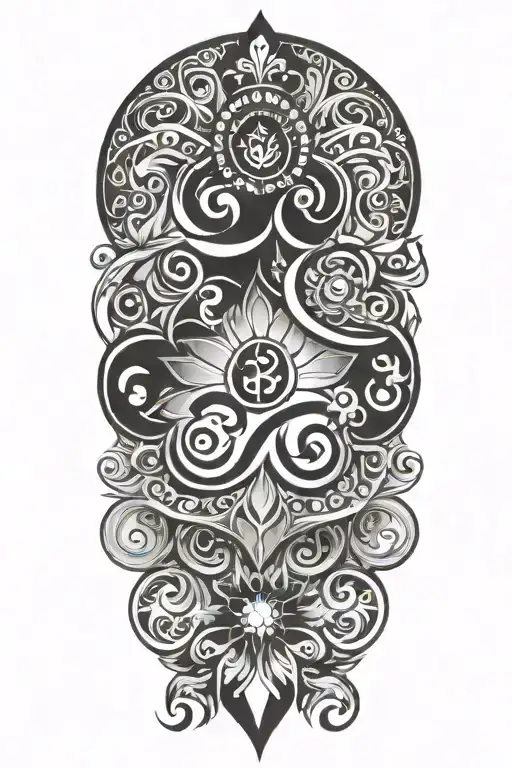 Incorporate an aum symbol - Variation 5