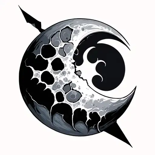 broken moon - Variation 2