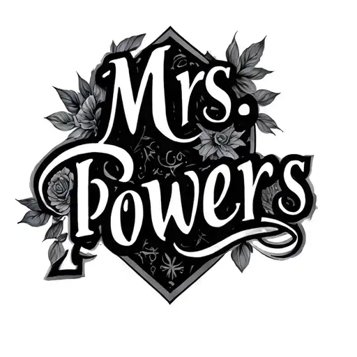 "Mrs.Powers" husband