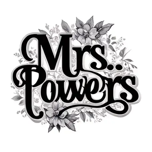 "Mrs.Powers" husband - Variation 2