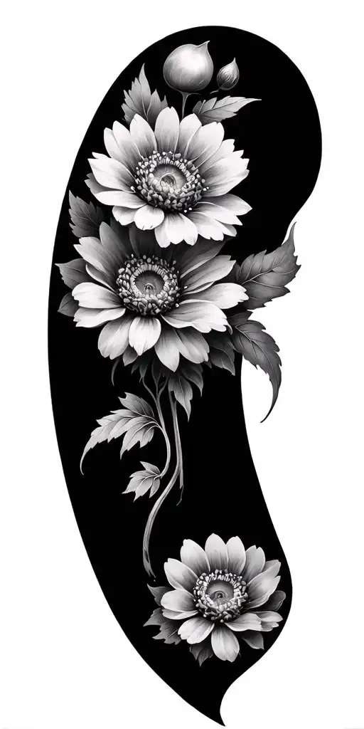 decayed flowers - Variation 2