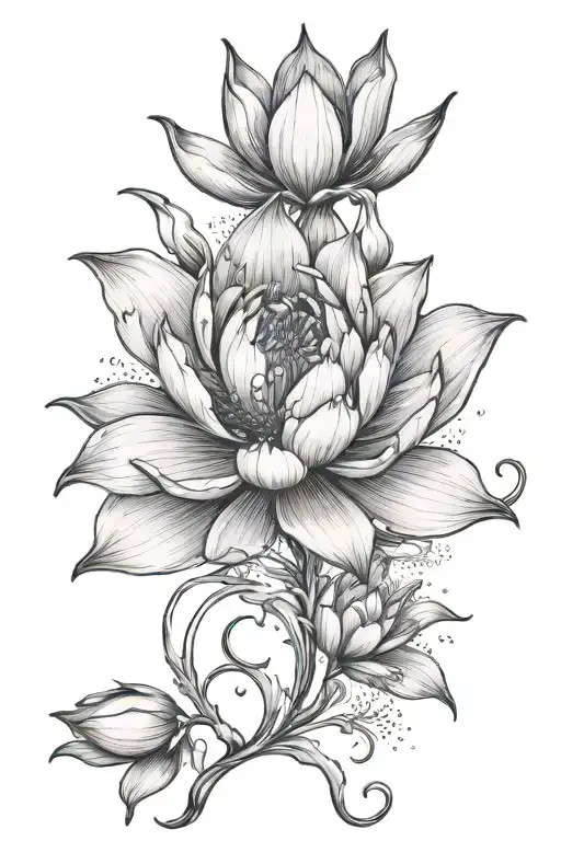 larkspur flower , water lily cancer zodiac sign