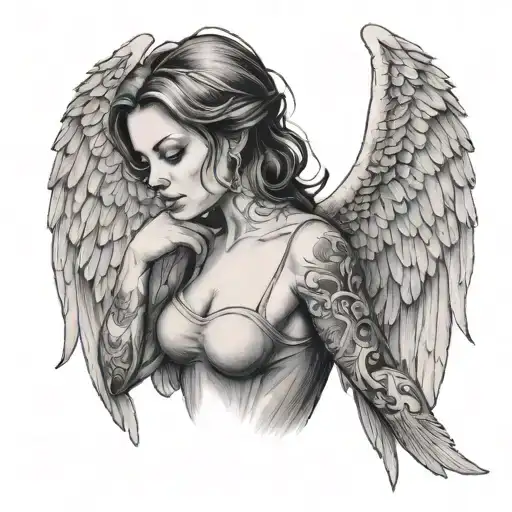 girl with wings