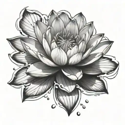 water lily - Variation 2