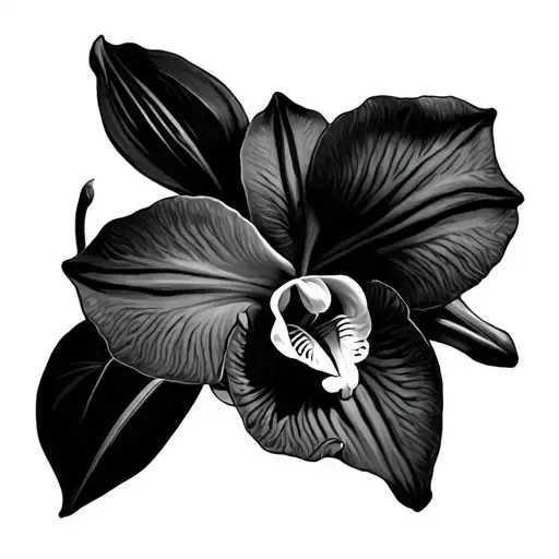Cattleya Orchid - Variation 2