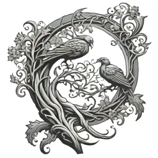 tree of life phoenix - Variation 2