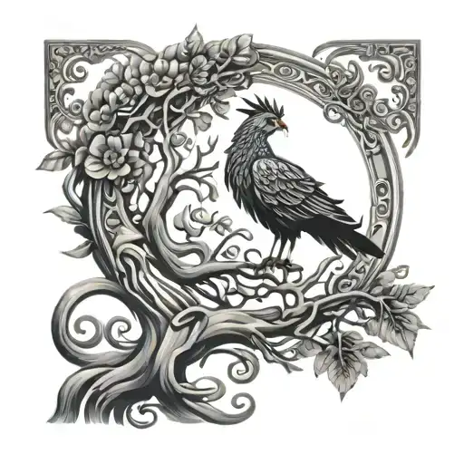 tree of life phoenix - Variation 3