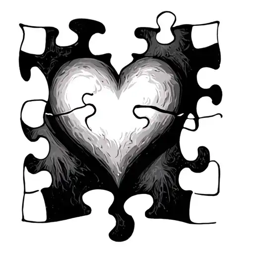 Puzzle Piece Heart