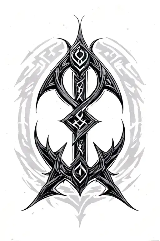 icelandic rune symbols forming - Variation 2
