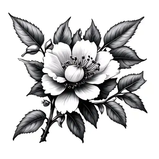 Hawthorn Flower