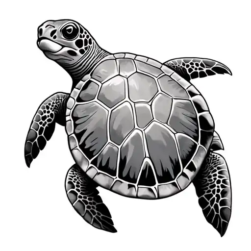 Sea Turtle - Variation 2