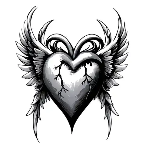 Heart With Wings 