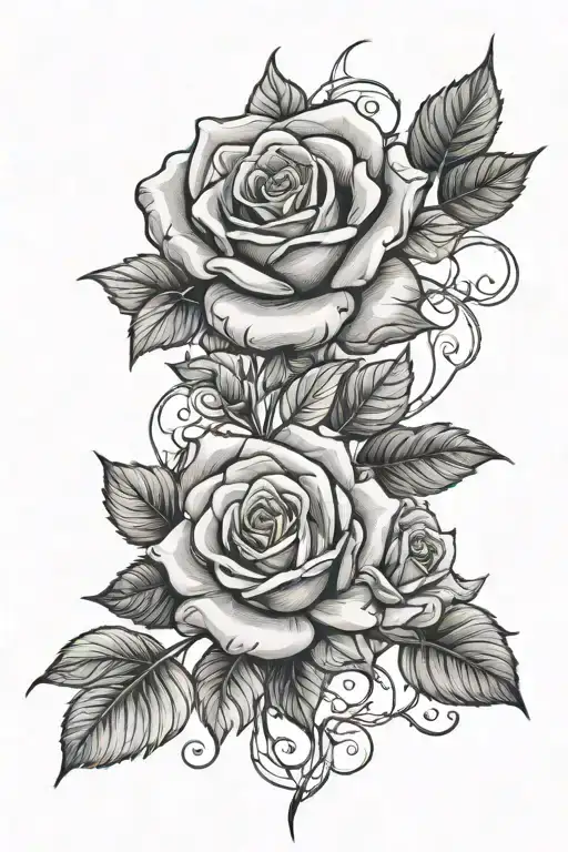 roses and vines - Variation 2