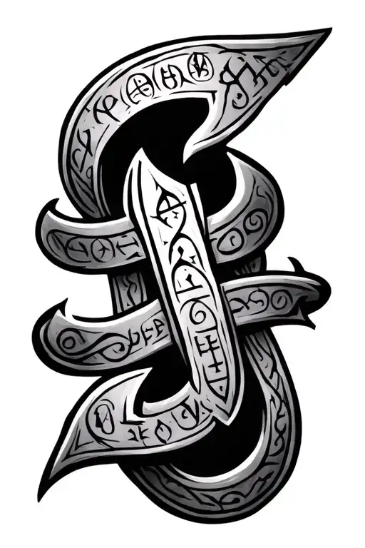 anglo saxon runes - Variation 2