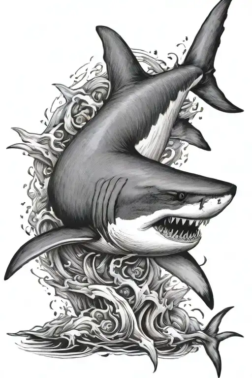 great white shark  