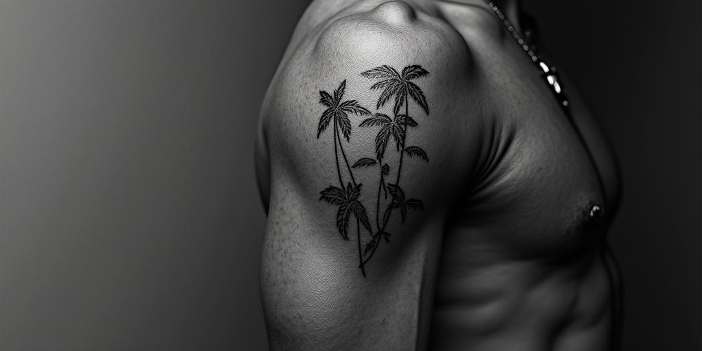 Somebody's I've been through a lot of pain and hurt in his lifetimein bohemian style tattoo, 8k