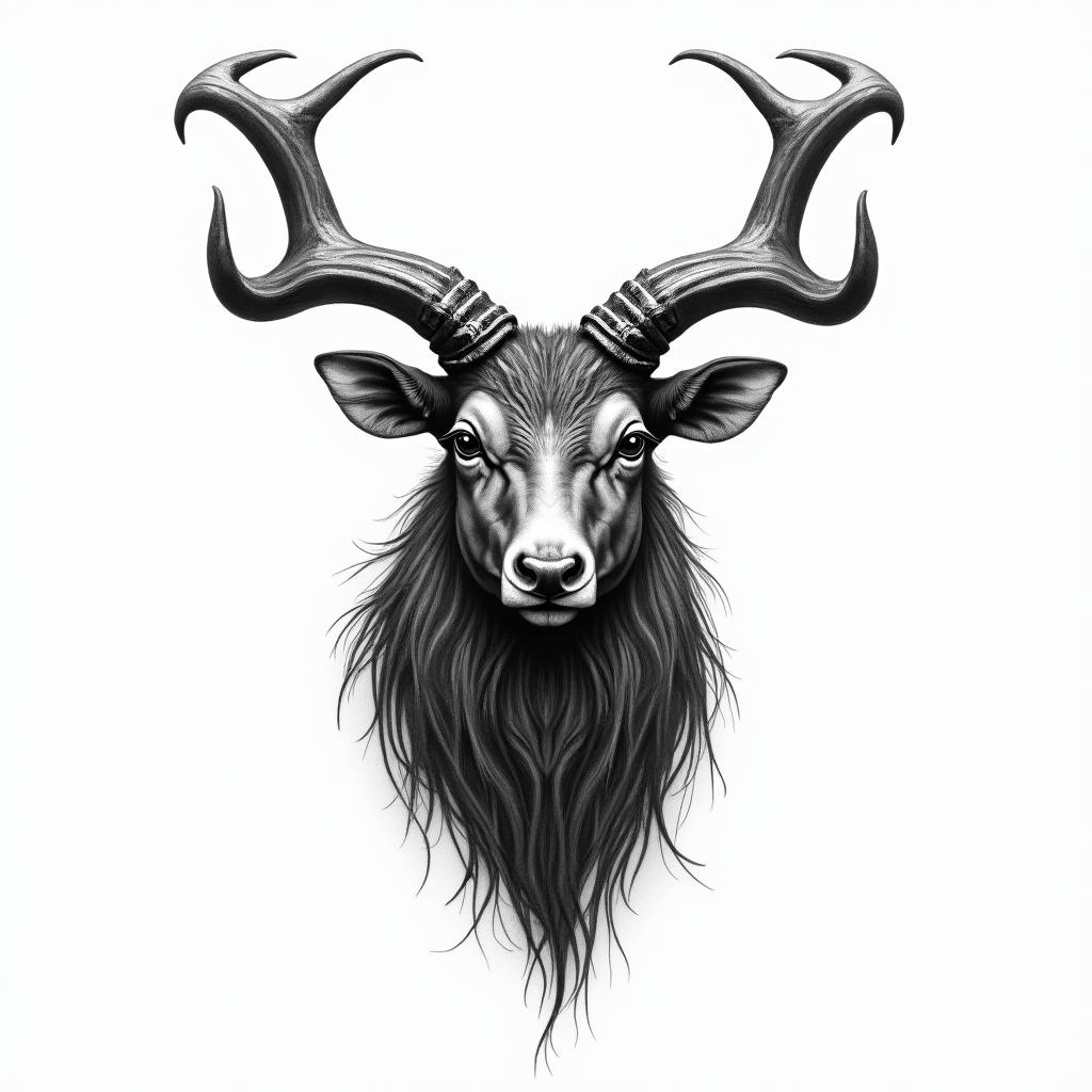 April Taurus oregonhigly detailed tattoo - Variation 4